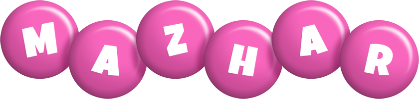 Mazhar candy-pink logo
