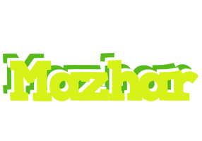 Mazhar citrus logo