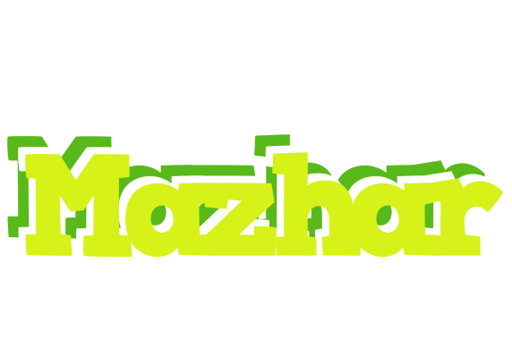 Mazhar citrus logo