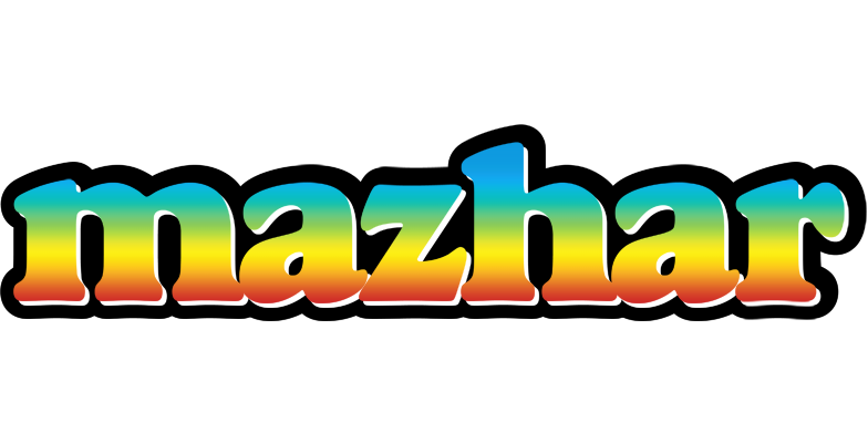 Mazhar color logo