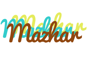 Mazhar cupcake logo