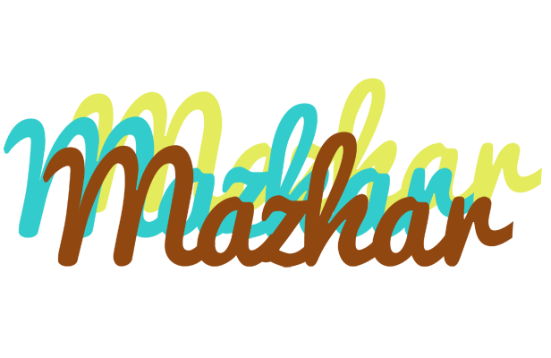 Mazhar cupcake logo