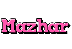 Mazhar girlish logo