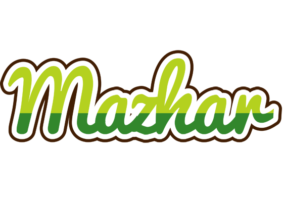 Mazhar golfing logo