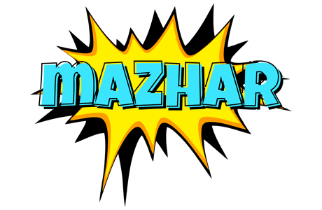 Mazhar indycar logo