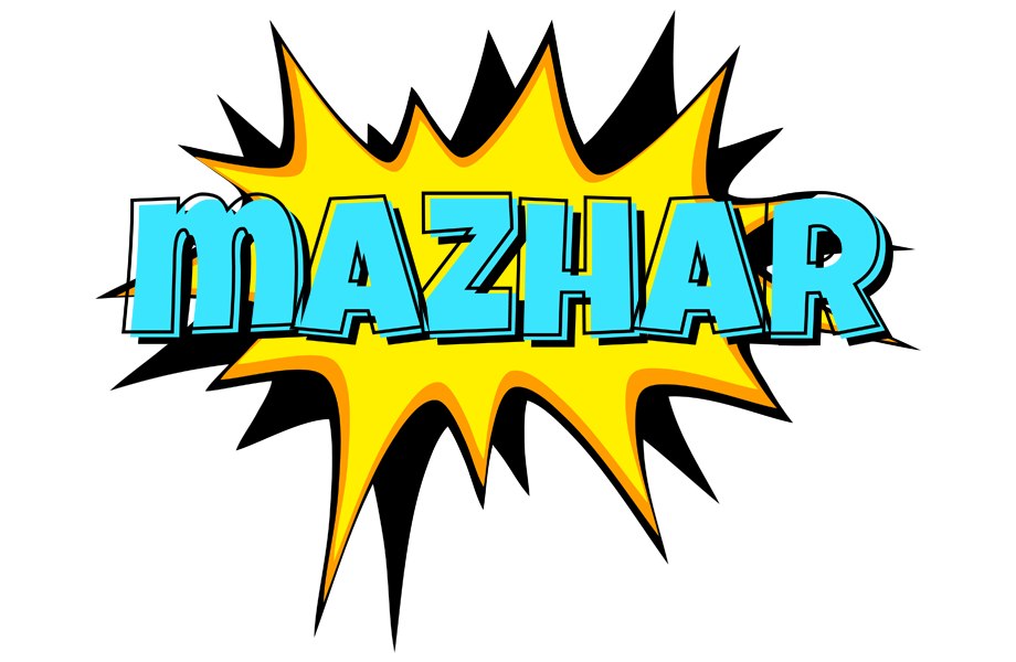Mazhar indycar logo
