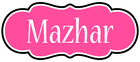 Mazhar invitation logo