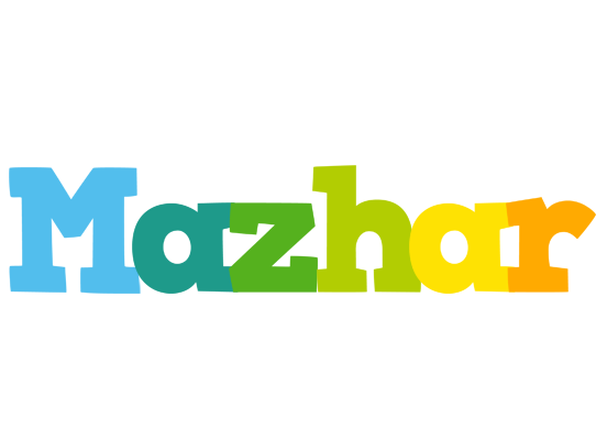 Mazhar rainbows logo