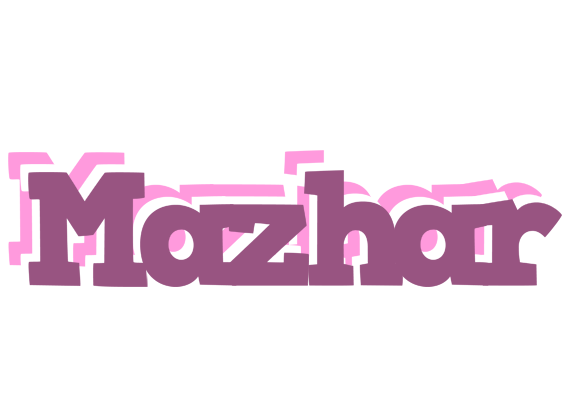 Mazhar relaxing logo