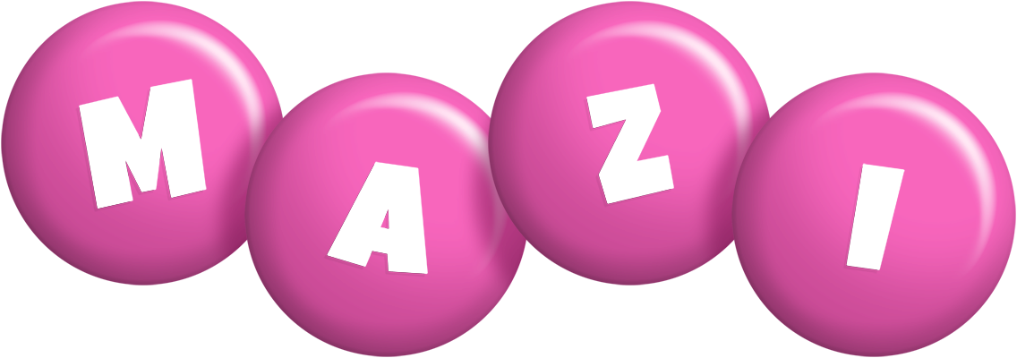 Mazi candy-pink logo
