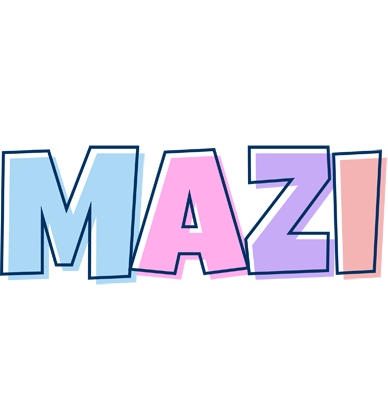 Mazi pastel logo