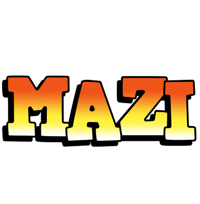 Mazi sunset logo