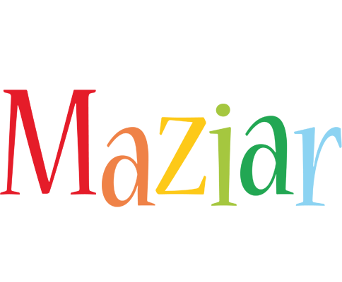Maziar birthday logo