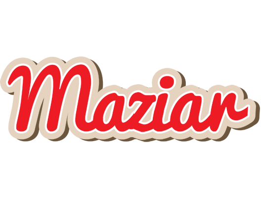 Maziar chocolate logo