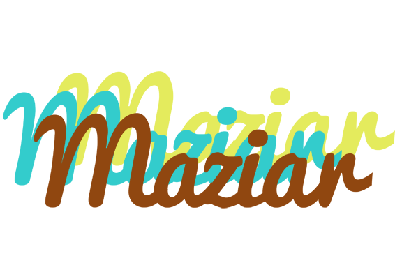 Maziar cupcake logo
