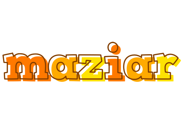 Maziar desert logo