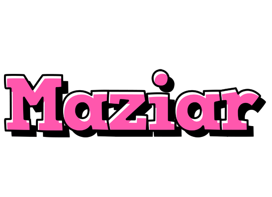 Maziar girlish logo