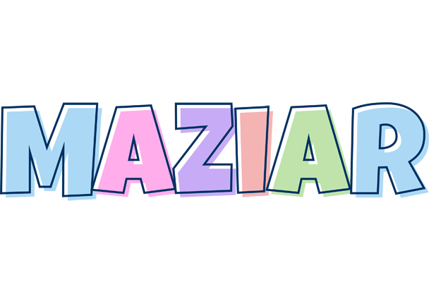 Maziar pastel logo