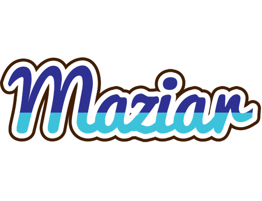 Maziar raining logo