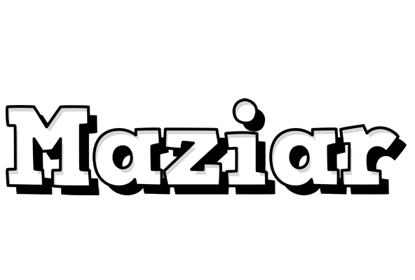 Maziar snowing logo