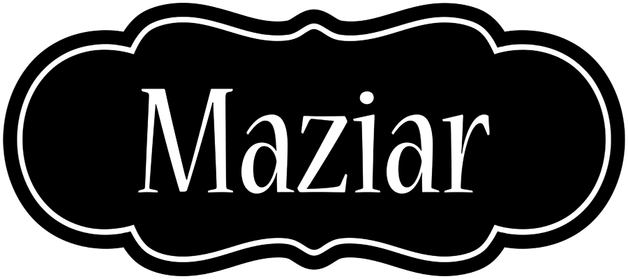 Maziar welcome logo