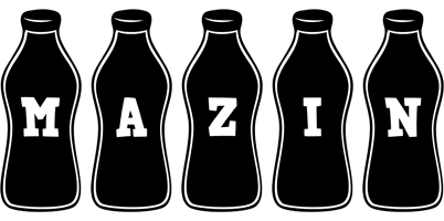 Mazin bottle logo