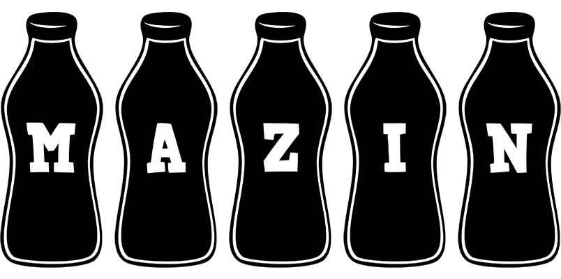Mazin bottle logo