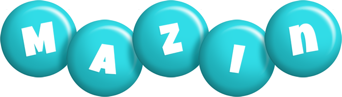 Mazin candy-azur logo