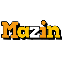 Mazin cartoon logo