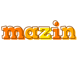 Mazin desert logo