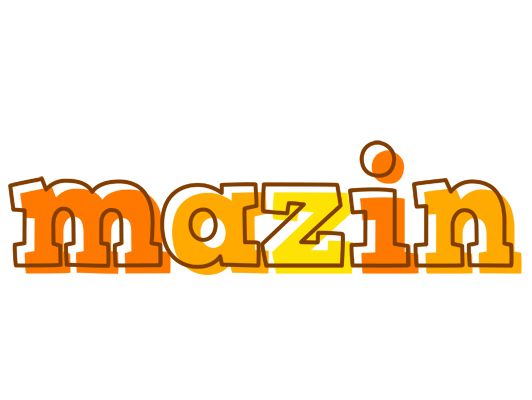 Mazin desert logo
