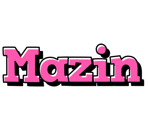 Mazin girlish logo