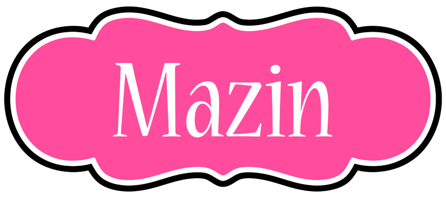 Mazin invitation logo