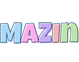 Mazin pastel logo