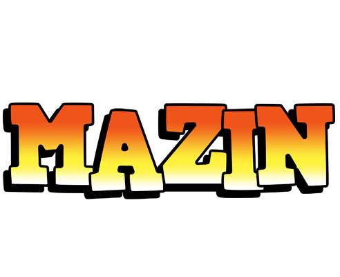 Mazin sunset logo