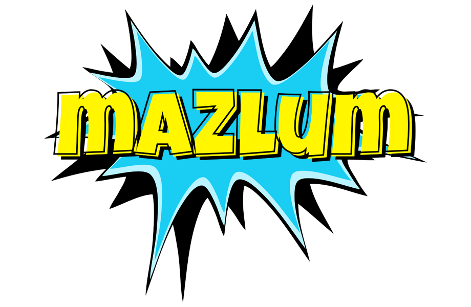 Mazlum amazing logo
