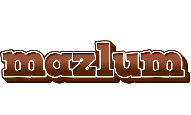 Mazlum brownie logo