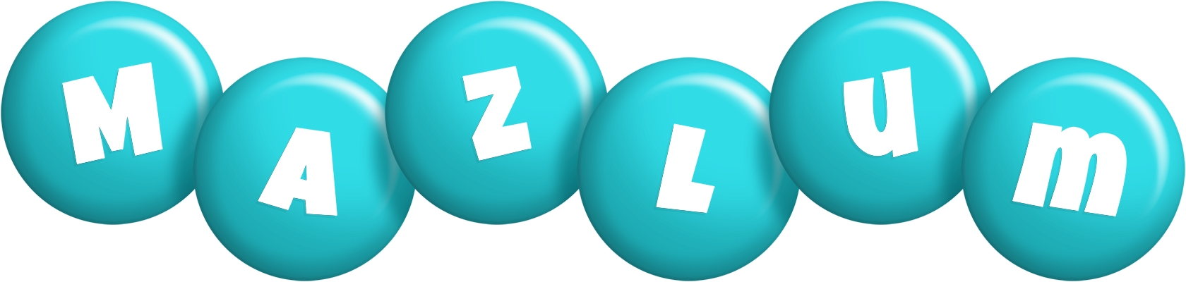 Mazlum candy-azur logo
