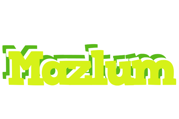 Mazlum citrus logo
