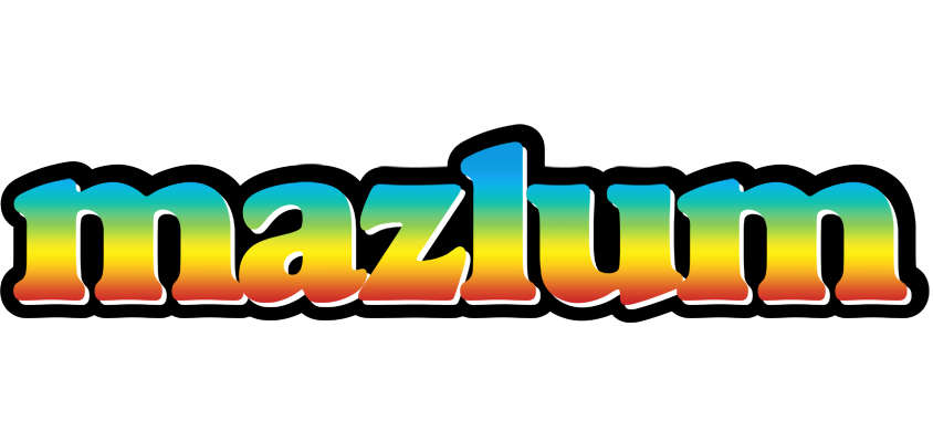 Mazlum color logo