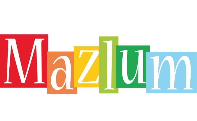 Mazlum colors logo