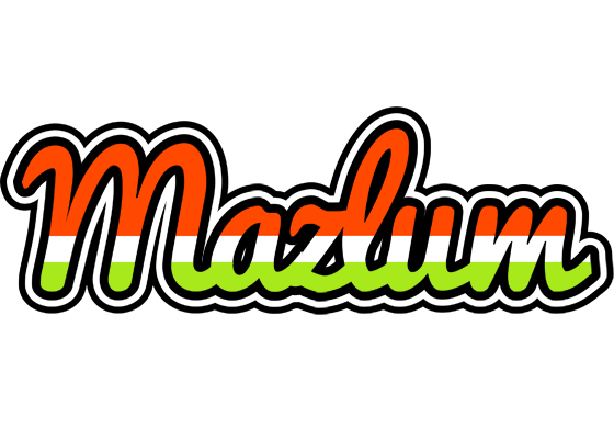 Mazlum exotic logo