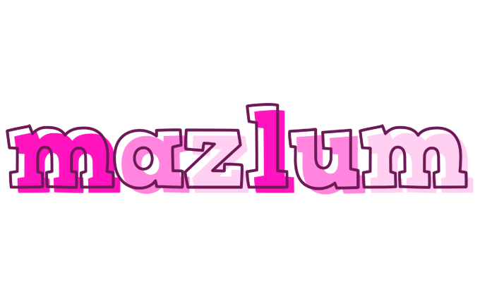 Mazlum hello logo