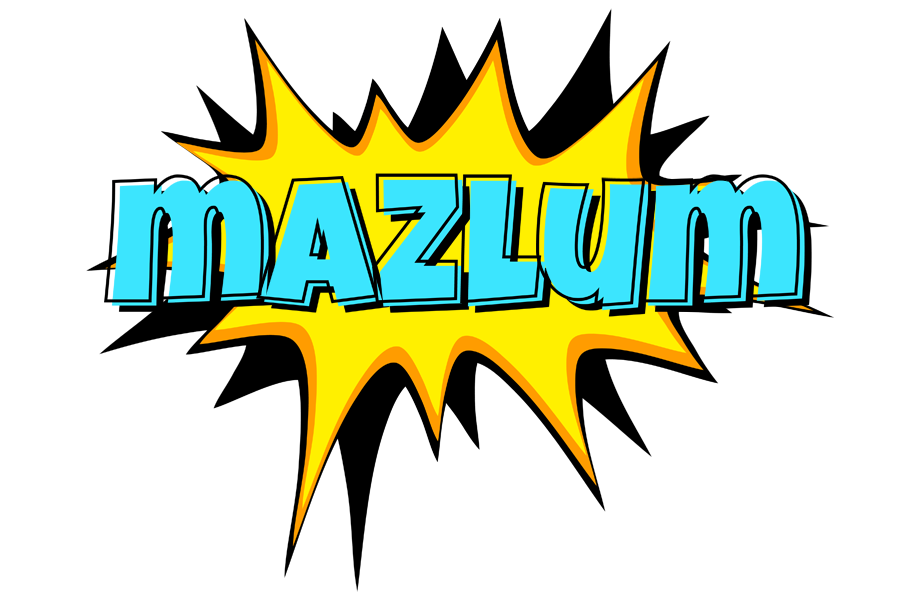 Mazlum indycar logo
