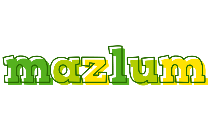 Mazlum juice logo
