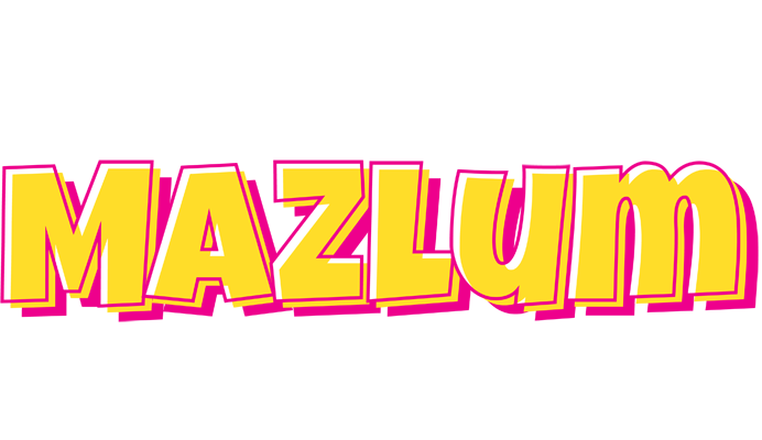 Mazlum kaboom logo