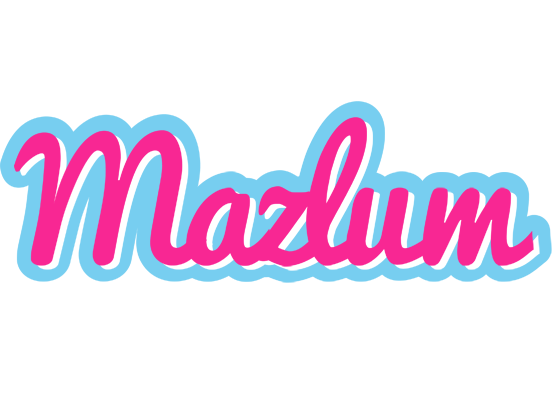 Mazlum popstar logo