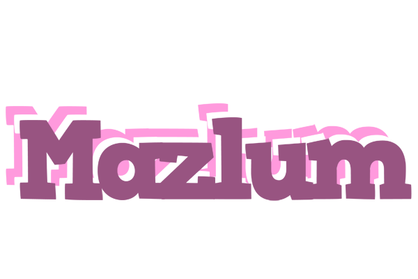 Mazlum relaxing logo