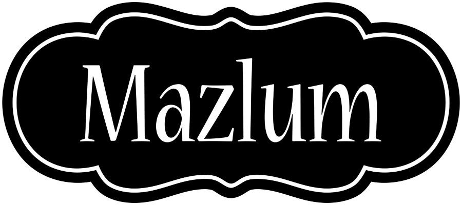 Mazlum welcome logo