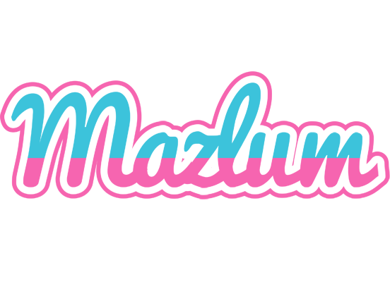 Mazlum woman logo
